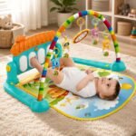 ToysBuddy Kick and Play Multi-Function ABS High Grade Plastic Piano Baby Gym and Fitness Rack Products