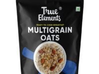 True Elements Multigrain Oats 500g - Jowar and Ragi | Oatmeal | Oats for Weight Loss | Millet Rich Breakfast | Healthy Breakfast | Rich in Fibre and Protein