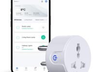 Tukzer 10A WiFi Smart Plug, Compatible with Alexa & Google Home Assistant, Suitable for Small Appliances like TVs, Electric Kettle, Mobile and Laptop Chargers