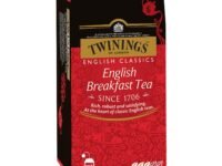 Twinings English Breakfast Tea,100 Teabags,Premium Black Tea,English Classic Range,Medium Strength,Rich Flavour,Pack of 1, 200 Grams
