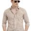 U TURN Men's Casual Solid Stylish Latest Formal Striped Shirt for Men &Plus Size Shirts for Men