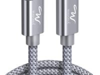 Wayona Type C To Lightning MFI Certified 20W Fast Charging Nylon Braided USB CableC Cable For iPhone 14,14 Pro,14 Pro Max, iPhone 13 Series,12,12 Pro,11,11 Pro Max iPhone 12 Mini, X, 8 (2M, Grey)