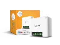 Wipro Smart Switch Module, 2 Switch Control Compatible with Alexa & Google Home (Pack of 1,White)