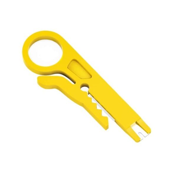 Wire Stripper Flat Nose Cable Cutter With Practical Punch Down Tool