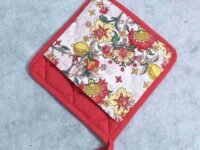 Wonderchef Como Pot Holder with Pocket - Red