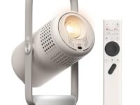 XGIMI Vibe One 1080p Full HD Projector, Official Netflix & Google TV, Supports 4k Ultra HD, Built-in Battery (1.2 Hrs Playtime), 250 ISO Lumens(320 ANSI), 2×3W JBL Speakers, Auto Keystone & Auto Focus | Google TV with Licensed Netflix, JBL Sound, Built-in Battery, Auto Focus & Keystone, HD Projector for Bedroom, and Backyard