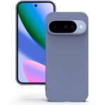 YATWIN Silicone Back Case for Google Pixel 10/10 Pro, Soft-Touch, Shockproof Phone Back Cover for Google Pixel 10/10 Pro - Lavender Grey