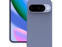 YATWIN Silicone Back Case for Google Pixel 10/10 Pro, Soft-Touch, Shockproof Phone Back Cover for Google Pixel 10/10 Pro - Lavender Grey