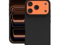 YATWIN Silicone Case for iPhone 17 Pro Max, Soft-Touch, Shockproof, DustProof, Antiskid Phone Cover for Apple iPhone 17 Pro Max - Black