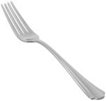 amazon basics Cutlery Stainless Steel Dinner Forks with Scalloped Edge, Set of 12