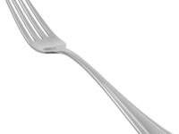 amazon basics Cutlery Stainless Steel Dinner Forks with Scalloped Edge, Set of 12