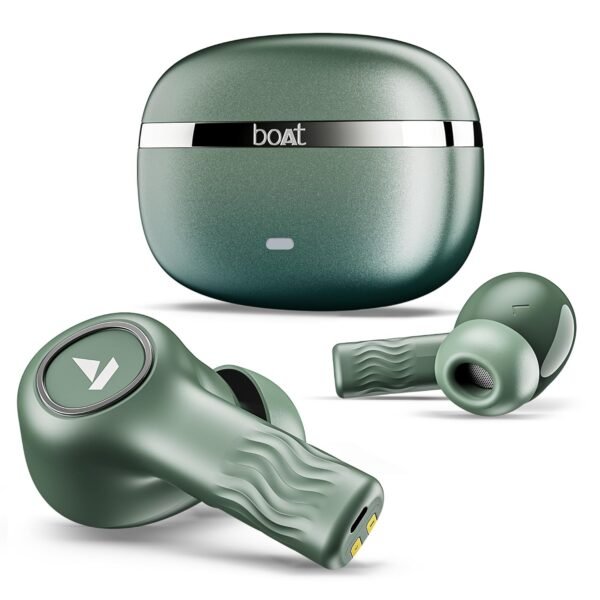 boAt Nirvana Ion ANC, Active Noise Cancellation(~32dB), 120Hrs Battery, App Support, Crystal Bionic Sound, 4Mics ENx, v5.3 Bluetooth Earbuds, TWS Ear Buds Wireless Earphones with mic (Northern Lights)