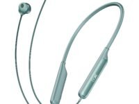 boAt Rockerz 210 ANC Bluetooth in Ear Neckband w/Spatial Audio, 30dB ANC, AI-ENx Technology, 40hrs Playback, EQ Modes, 13 mm Drivers, Dual Pairing & Fast Pair(Powder Blue)