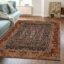 ishro home 4x6 Feet 3D Jet Multi Printed Carpet Rug Runner and Carpets for Bedroom/Living Area/Home with Anti Slip Backing (Rustique Night, 4x6 fts)