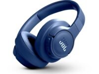 JBL Tune 770NC Wireless Over Ear Headphones with Adaptive Noise Cancellation, Upto 70H Battery, Smart Ambient, Speed Charge, Customized EQ, Google Fast Pair, Multipoint Connect, BT 5.3 - Blue | Bluetooth, Adaptive Noise Cancellation, Detachable Sound Cable, Pure Bass Audio