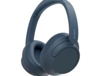 Sony WH-CH720N Active Noise Cancellation Wireless Bluetooth Over Ear Headphones with Mic, Adaptive Sound Control, Quick Charge, Up to 35Hrs Battery, Customized EQ- Blue