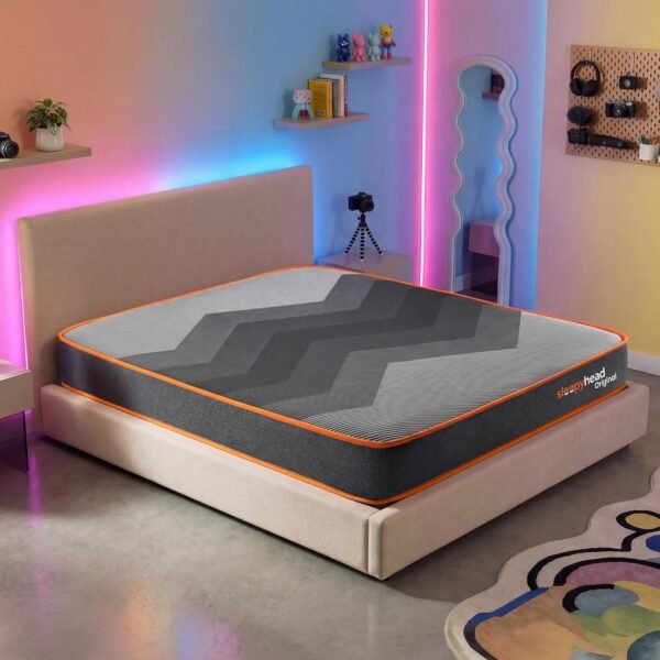 Sleepyhead Original Designed by Duroflex - 3 Layered BodyIQ Orthopedic Memory Foam Mattress | Zero Partner Disturbance | Medium Firm | 10 Years Warranty | 6 Inch Single Size Bed Mattress (72x36x6)