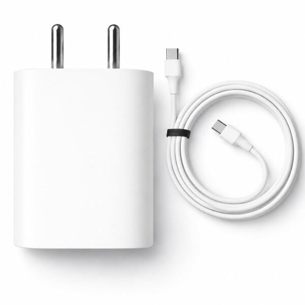 30W C-Type Rapid Power Adapter with 3.3 Ft Type C Cable Compatible with Pixel 10/9/Pro/XL/Fold/9a/8/8 Pro/8a/7Pro/7/S25/3a Lite/15/Pixel Tab/Slate - Support Other USB-C 30 W Quick Charging, White