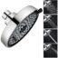 ALTON SHR22345, ABS, 5-INCH, 4-Function Overhead Shower, Silver | Without Arm