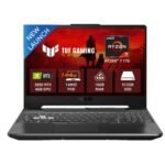 ASUS TUF A15, AMD Ryzen 7 170, RTX 3050-4GB, 16GB RAM (Upgradeable), 512GB SSD, FHD, 15.6"(39.6 cm),Windows 11 Home,Graphite Black, 2.3 Kg, FA506NCQ-HN006W, Gaming Laptop