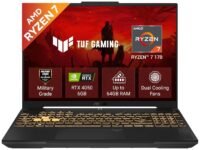 ASUS TUF A16 (2026), AMD Ryzen 7 170 Processor,RTX 4050-6GB, 16GB RAM, 512GB SSD, FHD+, 16"(40 cm), Windows 11 Home, M365 Basic(1 Year)* Office 2024, Mecha Gray, 2.2 Kg, FA607NUQ-RL047WS,Gaming Laptop