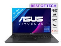 ASUS Vivobook 16,13th Gen,Intel Core i9-13900H,FingerPrint Sensor(Intel Iris Xᵉ iGPU/16GB RAM/512GB SSD/FHD+/16"/60Hz/Backlit Keyboard/42WHrs/Windows 11/Office 2021/Indie Black/1.88 kg)X1605VA-MB947WS