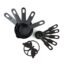 ATEVON Plastic Measuring Cups and Spoons (10 PCS, Black) with Butterfly Shape Holder
