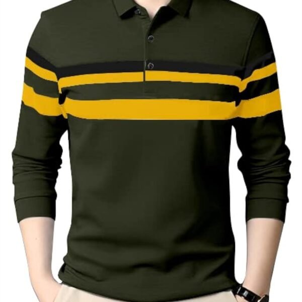 AUSK Polo Casual Full Sleeves T-Shirt for Men