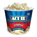 Act II Microwave Popcorn Tub, Natural, 130g