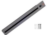 Adjustable Plug-in Power Track | Electrical Movable Sliding Rail Socket Power Track | Concealed Wall Mounted Extension for Home, Office, Multiple Tabletop Outlets 1 Year Warranty (Grey, 80cm)