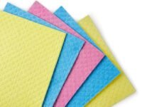 Amazon Brand - Presto! Multi-Purpose Sponge Wipes | Assorted | 5 Count | Pack of 1