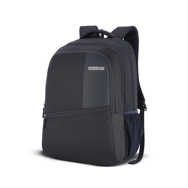 American Tourister Valex | 28L Backpack | 17" Laptop Bag | 2 Compartments | College & Office Backpack for Men and Women | Blue | 1 Year Global Warranty
