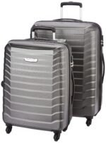 Aristocrat Set of 2 Juke Grey Polycarbonate Hardsided Luggage Medium & Large (JUKESETD1MGP)