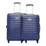 Aristocrat Set of 2 Juke Midnight Blue Polycarbonate Hardsided Luggage Medium & Large (JUKESETD1MIB)