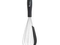 BERGNER Master Pro 2-in-1 Stainless Steel Balloon Whisk for Kitchen (Black)