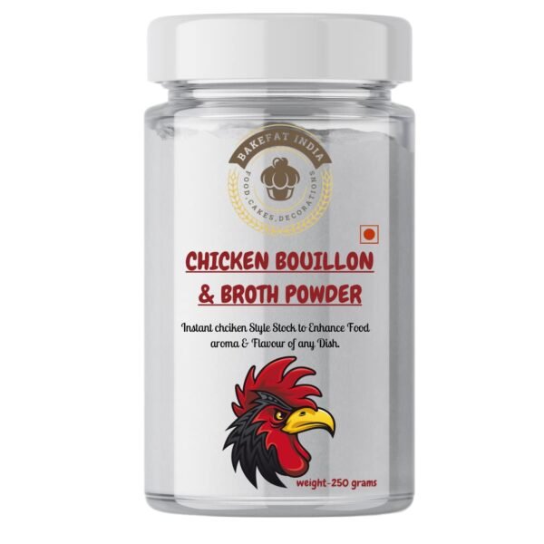 Bakefat India Chicken-Bouillon & Broth Powder,250 Grams