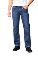 Ben Martin Men's Smart Fit Stretchable Jeans || Mid-Rise Denim Pants with Whisker Wash || Premium Casual Wear Jean for Men || 5 Pocket Jean's for Men's (1)