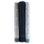 Bonjour Men’s Silcora Cotton Handkerchiefs | 100% Pure Cotton | Soft & Absorbent | Pack of 3 | Regular Size