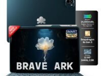 Brave Ark (SmartChoice) Android Tablet with Pen + BT-Keyboard| 12.95"(32cm) 2.8K 144Hz Display| Snapdragon 8s Gen 3| AI-Enabled|12GB RAM, 256GB ROM| Segment's Biggest 14550mAh Battery| 8 Speakers|WiFi