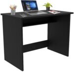 Callas Engineered Wood Computer Desk | Laptop Study Table for Office Home Workstation Writing Modern Desk (Black | CA-ST-02)