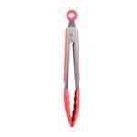 Clazkit Kitchen Baking BBQ Heat Resistant Cooking Food Clip with Silicone Tips Tongs Pack of 1
