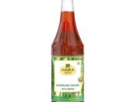 Dhampurgreen Sugarcane Vinegar With Mother, 800Ml | Sirka | For Cooking, Pickles, Salads, | Sugar Cane Fruit Vinegar