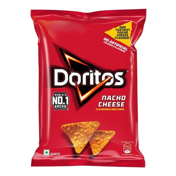 Doritos Nacho Cheese, 75gm/82.5gm(Weight May Vary)