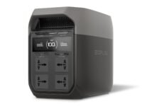 EF ECOFLOW DELTA 3, 1800VA AC (3600VA Surge) Portable Power Station Inverter UPS, 1024Wh LiFePO4 Battery, 56-Min Full Charge, 5-Year Warranty for Home, Office, Shop, Desktop PC, Electronics & Camping