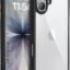 EGOTUDE for iPhone 17 Case, Polycarbonate Hard Back Cover, Anti-Yellowing Clear Transparent