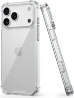 EGOTUDE for iPhone 17 Pro Max Case, Shockproof Hard Back Anti-Scratch Transparent Cover