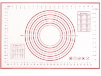 EasyOh Silicone Pastry Mat 100% Non-Slip With Measurement Counter, Dough Rolling, Pie Crust 16 x 24 Inches