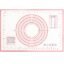 EasyOh Silicone Pastry Mat 100% Non-Slip With Measurement Counter, Dough Rolling, Pie Crust 16 x 24 Inches