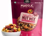 Eat Anytime Healthy Snacks Trail Mix Nuts and Dry Fruits, Cranberry and Orange Zest, 200g