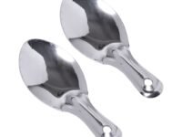 Embassy (Classic by Embassy) Stainless Steel Idli Spoon, 5.1x12.7- cms(Silver)-Set of 2